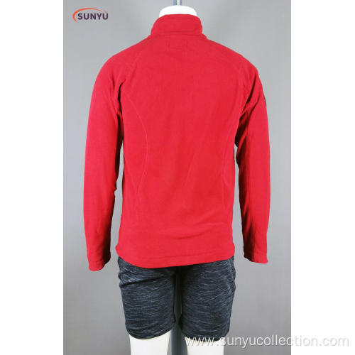 Men's lightweight polar fleece coat